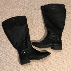 Knee High Boots. Wide calf